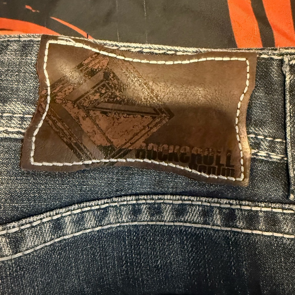 Men's Bootcut Jeans - Blue